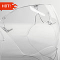 Hot sale multicolor clear PC material tinted blocc visor face shield for outdoor protection
